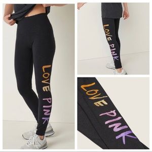 VS VICTORIAS SECRET PINK HIGH WAIST COTTON PANT TIGHT LEGGING SWEATS XL